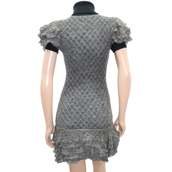 Catherine Malandrino Textured Knit Dress 4 - Picture 6 of 6